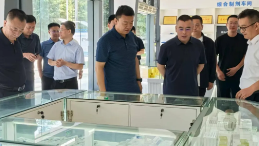 甘肃省药品监督管理局党组书记、局长吉永锋到独一味制药考察调研 助力企业高质量发展